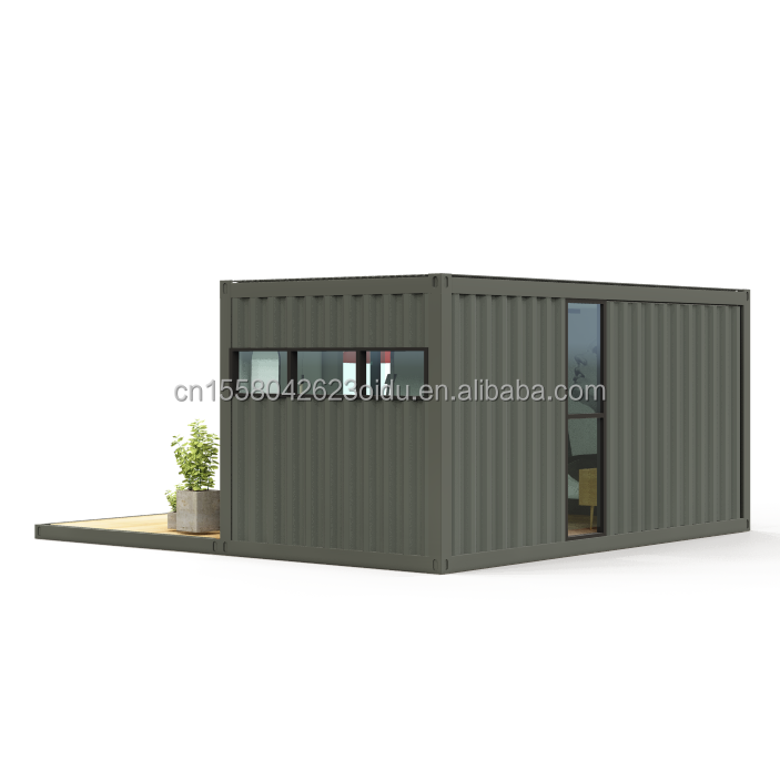 Fast Build Tiny House Container Houses Modern Design Style Prefab Homes for One Bedroom One Bathroom Living Solution