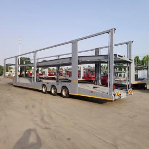 Quality Hydraulic Car Carrier Trailer Semi Truck Trailer with 18t-28t Loading Weight Van-type wholesale