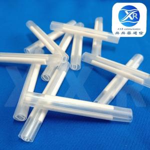 Quality FTTH Fiber Optic Cable Protection Sleeve Double Piece With Ceramic Rod wholesale