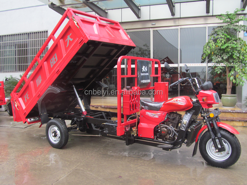 Chongqing Made 200CC 175cc Motorcycle Truck 3-Wheel Tricycle 150cc Used Gas Scooter