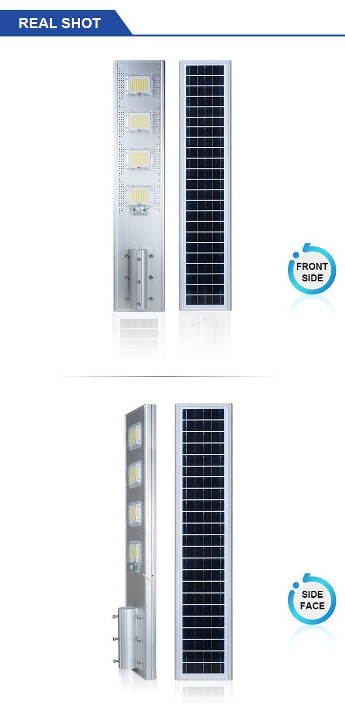 150lm/W Outdoor LED Solar Lights Aluminum All In One Street Lamp