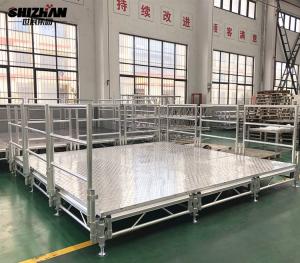 Quality aluminium portable indoor mobile stage wholesale