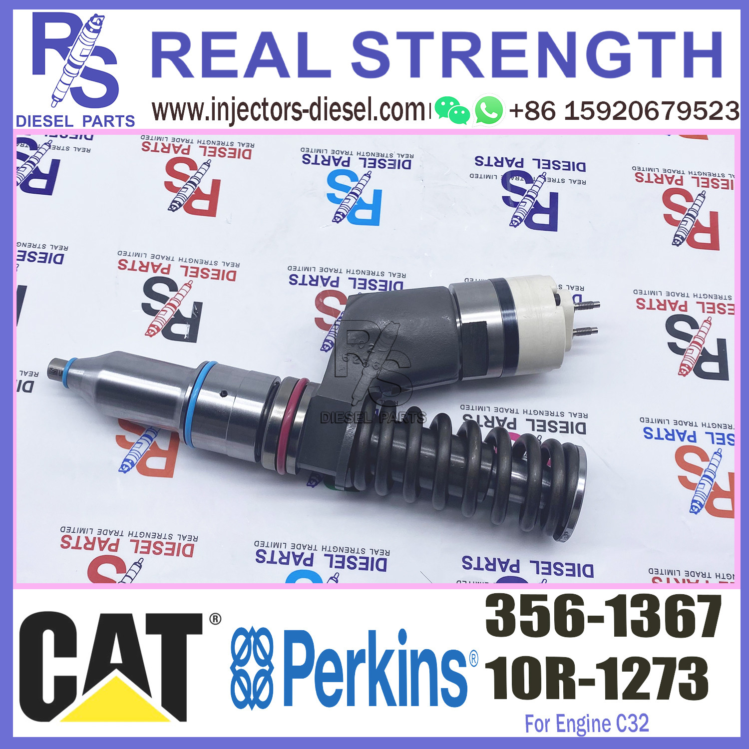 common rail injector 356-1367 10R-1273 10R-9236 for Caterpillar Engine C32