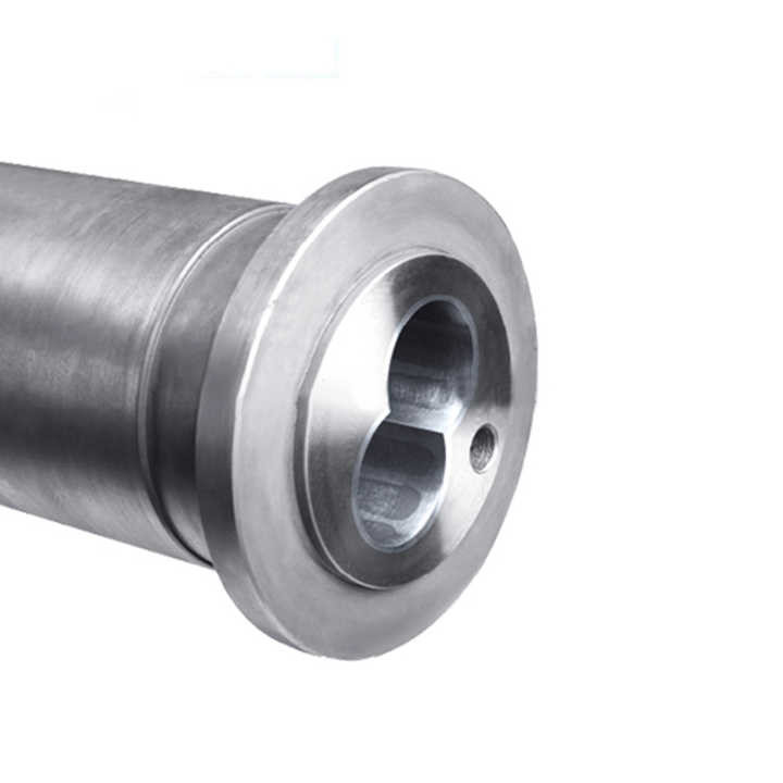 alloy coat Bimetallic Screw And Barrel Single Screw Barrel For For PVC Pipe Board Extruder