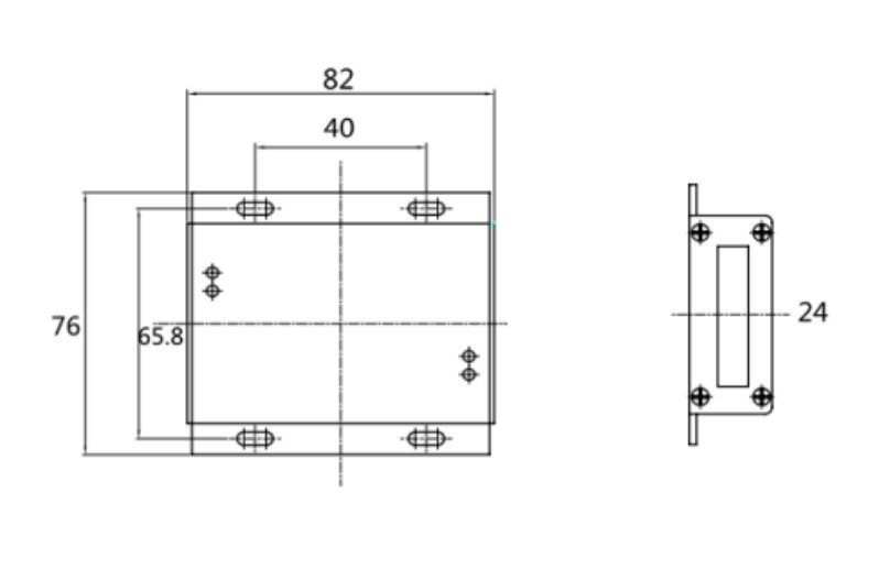 Aluminum 5 Digit Load Cell Instrumentation Amplifier 0.01% Strain