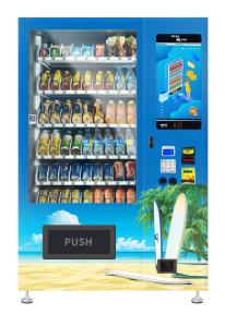 Quality Energy Efficient Industrial Vending Machine With 2 - 20℃ Cooling System wholesale