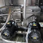 Double Row Rinsing SUS304 300 BPH Gallon Water Plant