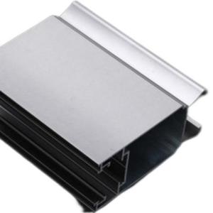 Quality Silver 6063 T5 Anodized Aluminium Kitchen Profile For Cabinet Door wholesale