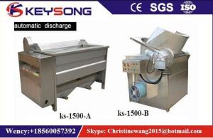 Quality Small Scale Food Frying Machine For Fried Snacks Chips Production Line No Oil Smoke wholesale