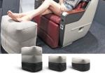 Light Weight Blow Up Foot Rest Travel Pillow Sitting Backrest Cushion