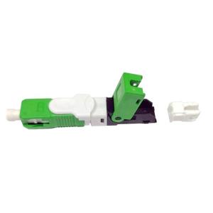 Quality 9/125μM Single Mode G652D Fiber Optic Fast Connectors For FTTH Drop Cable wholesale