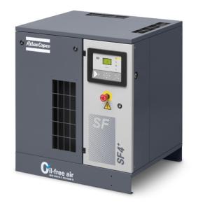 Quality 22kw Water Injected Atlas Screw Air Compressor AQ 22 VSD Oil Free wholesale