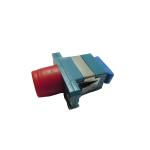 PVC / metal Fc To Sc Fiber Adapter 1000 times Durability Simplex Shutter