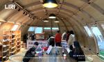 Panoramic Ellipse Campsite Glamping Hotel Tent All Timber Frame