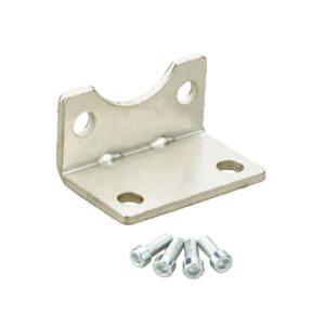 Quality 50 ~ 800mm / S Pneumatic Cylinder Accessories LB Foot Bracket With Screw Foot Mounting wholesale