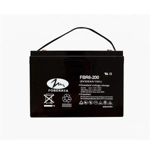 Quality CE ISO9001 AGM 60A 6 Volt 200ah Lead Acid Battery wholesale