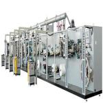 ZX company baby diapers production line equipment final inspection