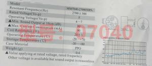 Quality TMB12A05 5V DC Piezo Buzzer SOT Plastic Mini Size Waterproof With FCC Certification wholesale