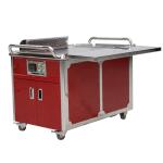 Outdoor Mobile Non-Stick Teppanyaki Grill for Buffet