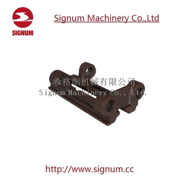 Zinc Plated Sand Casting Rail Shoulder