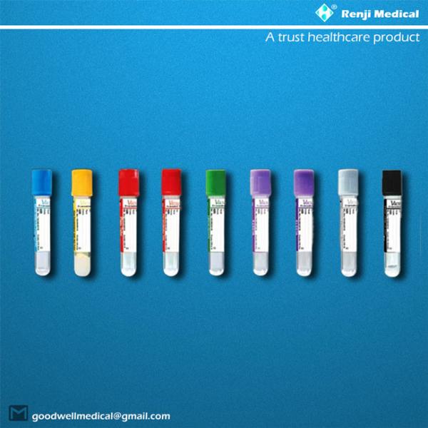 Cheap SGS MSDS Approval Disposable Vacuum Blood Collection Tube 5ml 7ml for sale