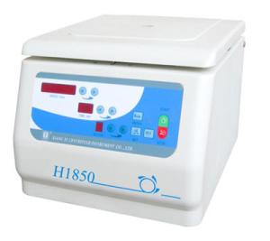 Quality Microprocessor Control Medical Laboratory Equipment High Speed Benchtop Centrifuge wholesale