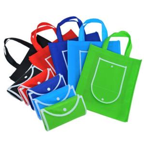 Quality Traval Heat Transfer 36X20cm 190T Foldable Non Woven Bag wholesale