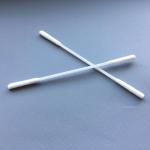 Multipurpose Cotton Cleaning Swabs Double Flat Heads Polyester Stick Material