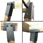 Standard Size Multipurpose Outdoor 4x4 Compound Angle Platform Stand for Deer