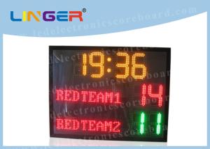 Quality Sport Club Digital Score Display Board ,Portable Outdoor Scoreboard Customized Design wholesale