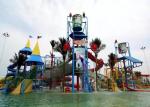 Aqua Park Playground Equipment / Amusement Theme Water House For Resort