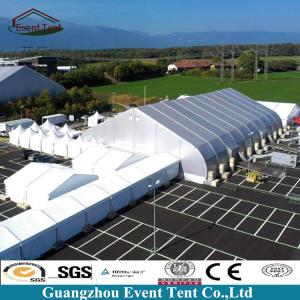 Quality 25*60m Aluminum TFS Curve Large Outdoor Tent , Wind Loading 100km/H wholesale