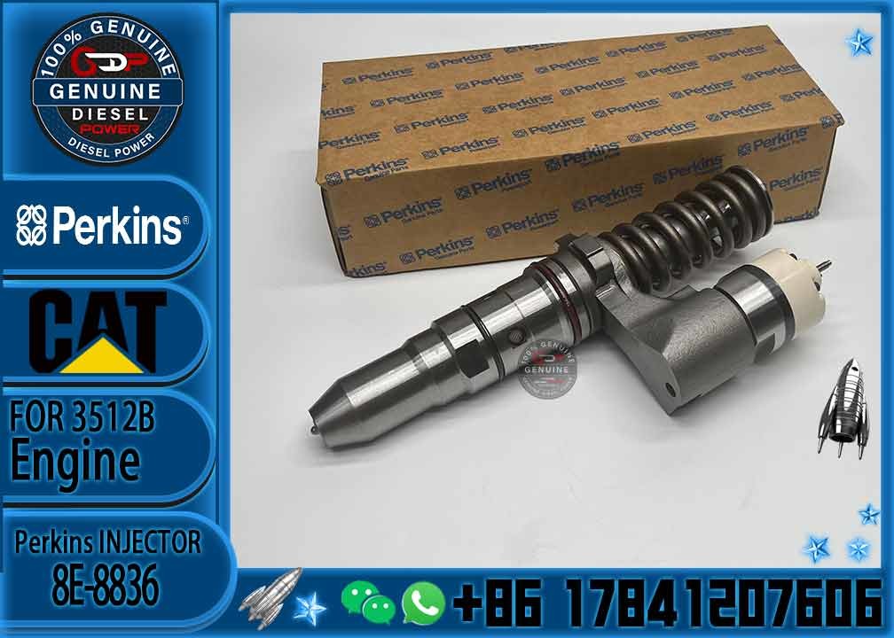 Diesel Engine Parts 8E8836 High Pressure Common Rail Fuel Injector 8E-8836 for Caterpillar 3512B Engine