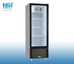 Commercial Auto Defrost Single Glass Door Display Fridge For Cold Drinks 175