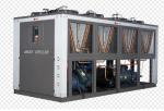 150HP Industrial Air Cooled Screw Chiller For Blown Film Machine And PET Bottle