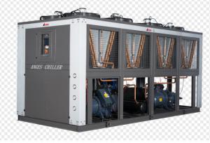 Quality 150HP Industrial Air Cooled Screw Chiller For Blown Film Machine And PET Bottle Line wholesale