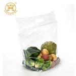 BOPP Preformed Vegetable Packing Bags Opp Cpp Laminated Bags Side Gusset Stand