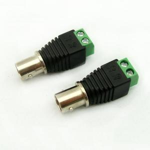 Quality Screw Terminal Blocks Coaxial Cat5 to BNC Female Video Balun Connector wholesale