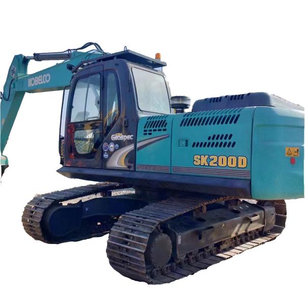 Low Working Hours Original Kobelco SK200 Excavator for Your Construction