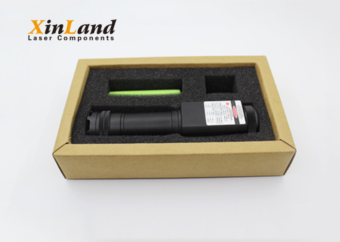 Aluminum Diving Flashlight Laser Light Pen / Blue Long Range Laser Pointer