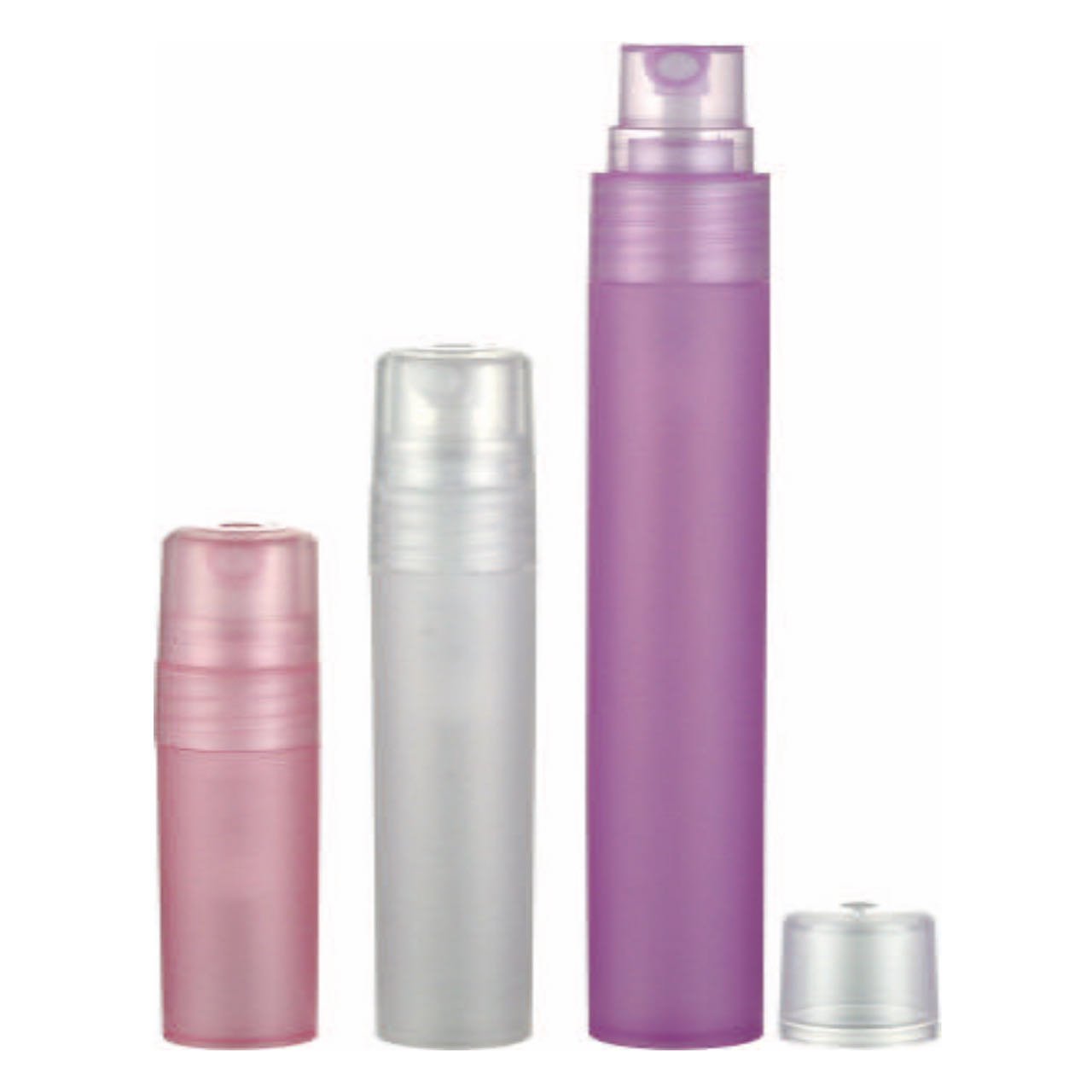 Transparent and Customized Colors 80ml Travel Bottles with Sealing Type Pump Sprayer