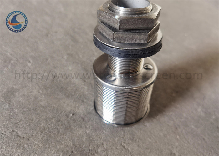 Hastelloy Water Filter Nozzle Wedge Wire Screen Pipe Strainer using