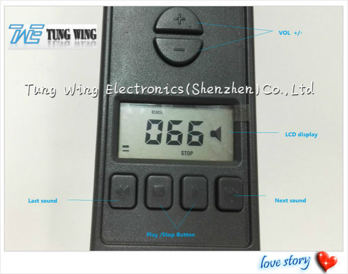 Custom Mold LCD Sound Module Push Button Sound Module For Children Board Books