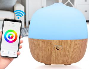 China App / Voice Control Portable Ultrasonic 120ml Smart Aroma Diffuser on sale