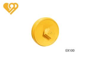 Quality ZG50Mn Steel Bulldozer Front Idler Assembly Heat Treatment HRC 48-56 wholesale