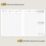 Light Pink 2023 Weekly Planner Daily Weekly Schedule Quick Search Corners