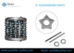 ODM Galvanized Coating Concrete Scarifier Von Arx VA25 Carbide Tip Flails 46-55