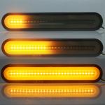 Neon 60pcs IP67 LED Strobe Warning Lights Trailer Truck