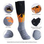Electric Winter Thermal Heated Socks Washable With Rechargeable Battery