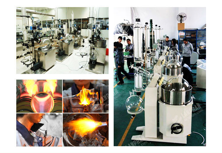 630*560mm Re2000a 1.5kw Lab Rotary Evaporator